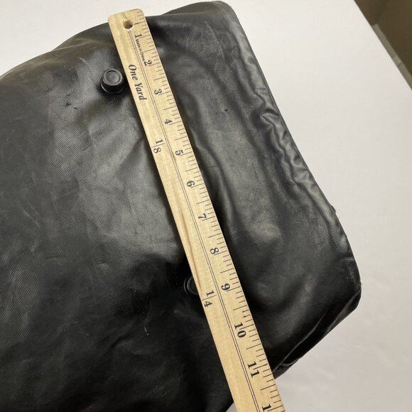 Nike Training Duffle Bag Medium Gym Black Gray Shoulder Strap Zip Shoe Pocket - Picture 5 of 13